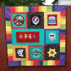 Hippie Clm190646 Quilt Blanket and Home Decor