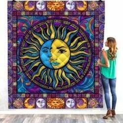 Hippie Clp030717 Quilt Blanket and Home Decor