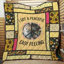 Hippie Easy Feeling Quilt and Home Decor