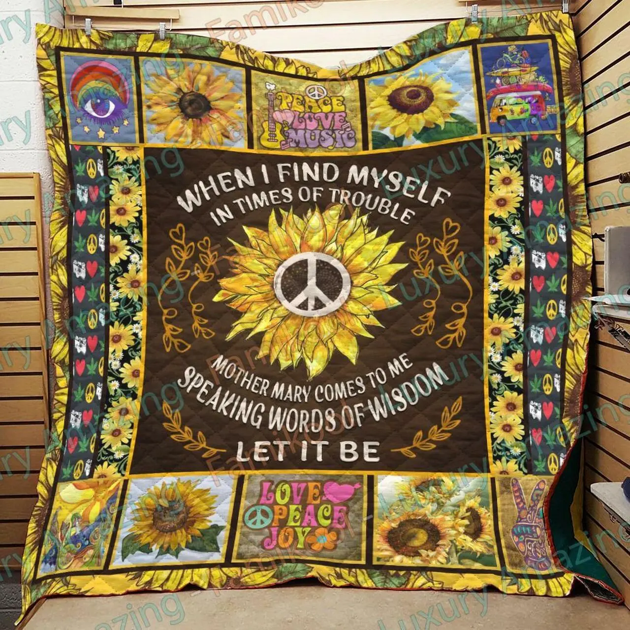 Hippie Epilogue Quilt and Home Decor