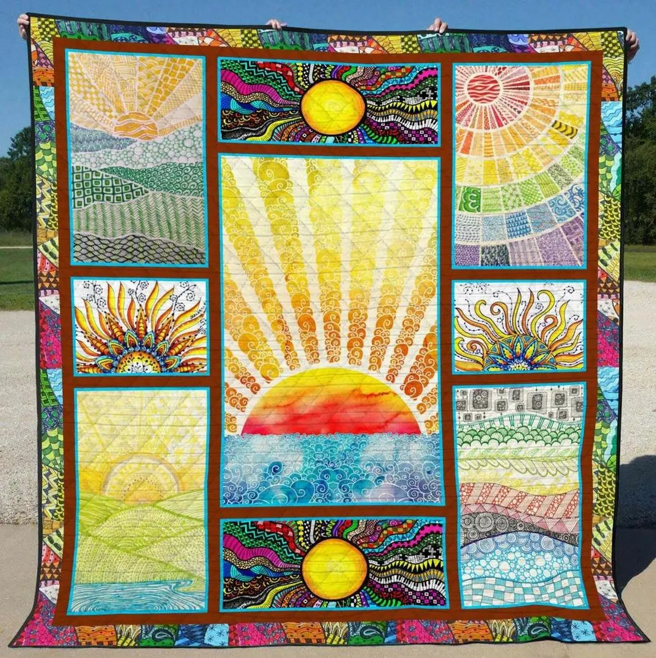 Hippie Li120705A Quilt Blanket and Home Decor