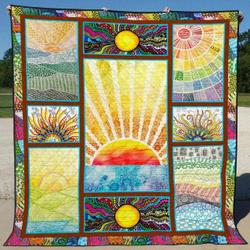 Hippie Li120705A Quilt Blanket and Home Decor
