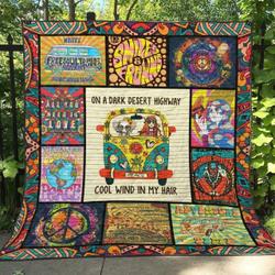 Hippie Li200702A Tbg Quilt Blanket and Home Decor