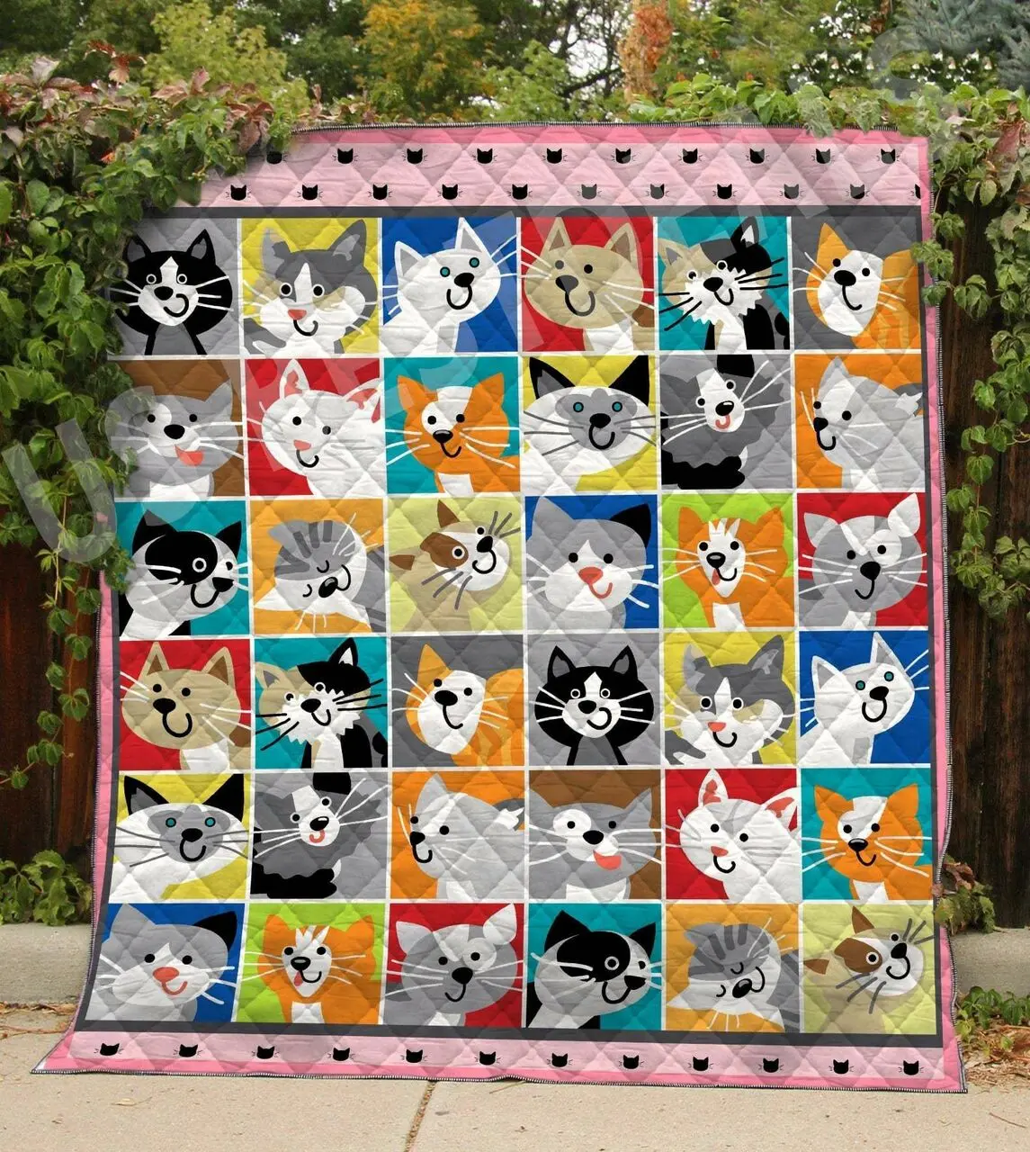 Hippie Love And Light U Quilt Gk and Home Decor