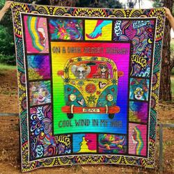 Hippie NA260725C TBG Quilt Blanket and Home Decor