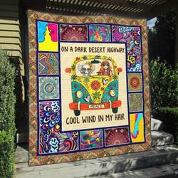 Hippie Na300703C Tbg Quilt Blanket and Home Decor