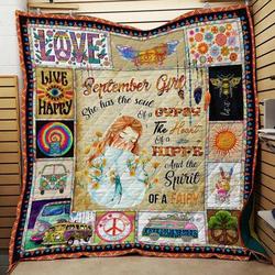 Hippie Ng050807B Tbg Quilt Blanket and Home Decor