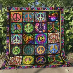 Hippie NG160703B TBG Quilt Blanket and Home Decor