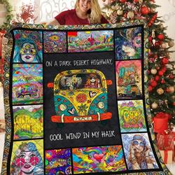 Hippie NT2309150CL Quilt Blanket and Home Decor