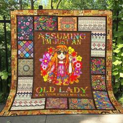 Hippie Qh010804C Tbg Quilt Blanket and Home Decor