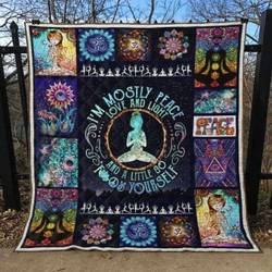 Hippie Quilt Blanket Ver 13  Quilt and Home Decor