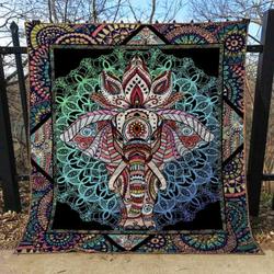 Hippie Quilt Blanket Ver 33  Quilt and Home Decor