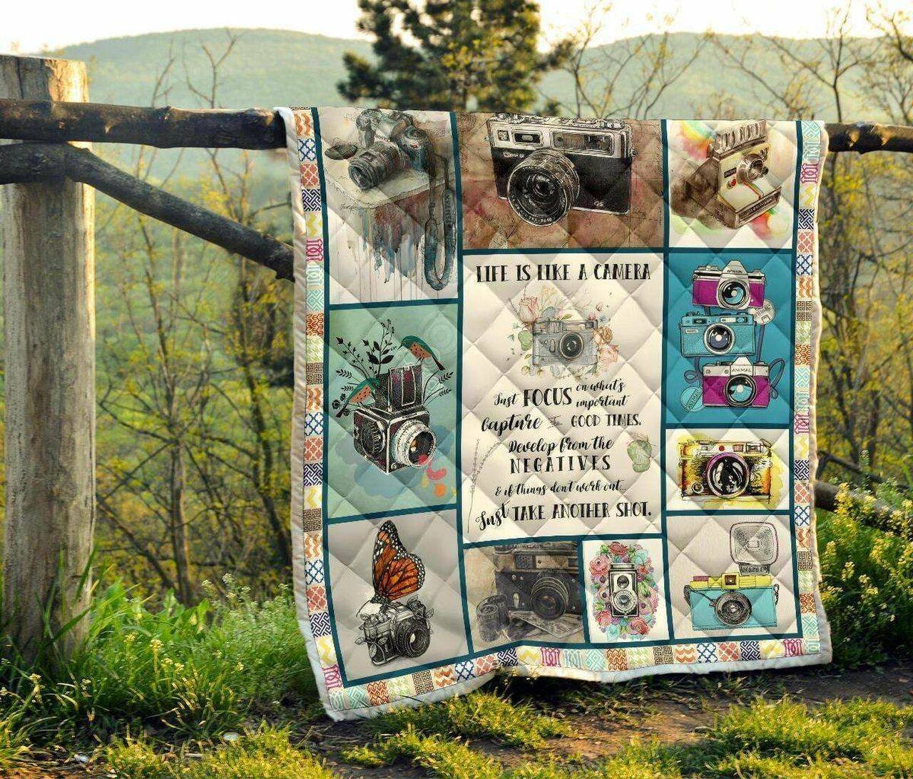 Hippie Rock And Roll U Quilt Mb and Home Decor