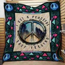 Hippie Time Cl22100255Mdq Quilt Blanket and Home Decor
