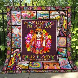 Hippie Tu010804C Tbg Quilt Blanket and Home Decor