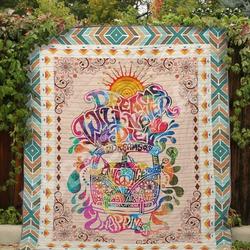 Hippie Vcb Quilt Derqdm and Home Decor
