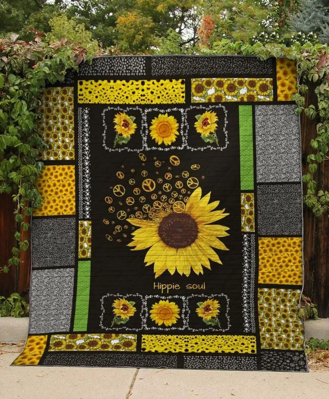 Hippie Vcb Quilt Derqrj and Home Decor