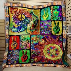 Hippie Vcb Quilt Derqvu and Home Decor