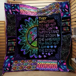 Hippie Vcb Quilt Derqzd and Home Decor