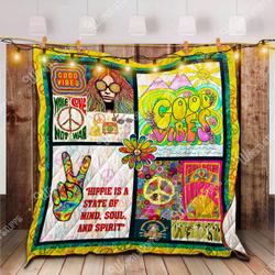 Hippie Vibes Quilt Bl105 and Home Decor