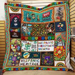 Hispanic Heritage Cl18100345Mdq Quilt Blanket and Home Decor