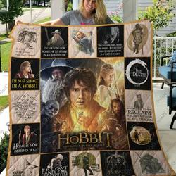 Hobbit Quilt Blanket  Limited Quilt Blanket and Home Decor