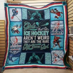 Hockey Cla1610405Q Quilt Blanket and Home Decor