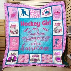 Hockey Cla1610425Q Quilt Blanket and Home Decor