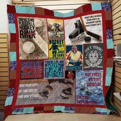 Hockey Cla1610435Q Quilt Blanket and Home Decor