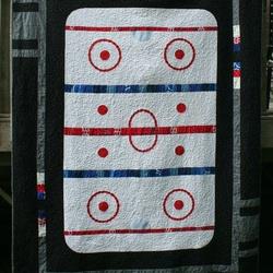 Hockey Cla200687 Quilt Blanket and Home Decor
