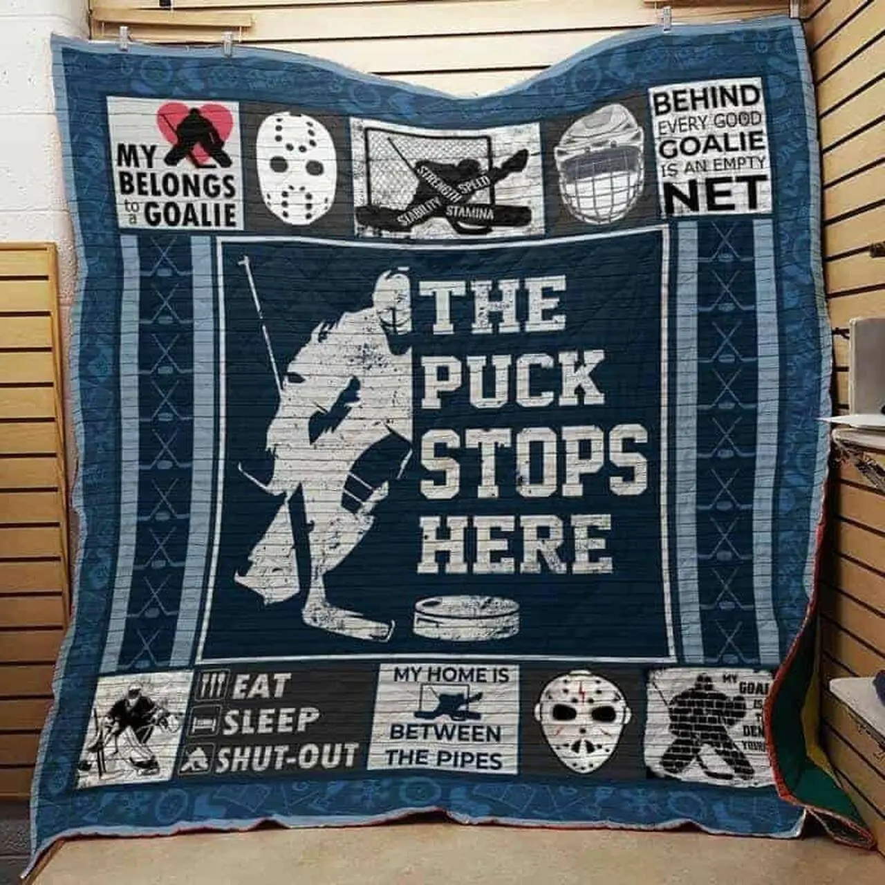 Hockey Cld220719 Quilt Blanket and Home Decor