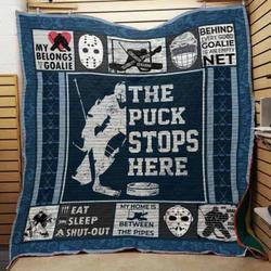Hockey Cld220719 Quilt Blanket and Home Decor