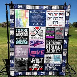 Hockey Mom Quilt Bt07Mk_0208  Quilt and Home Decor