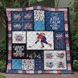 Hockey Quilt Blanket Dhc13123783Vt and Home Decor
