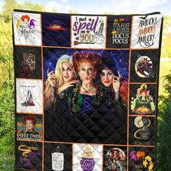 Hocus Pocus Premium Quilt  Quilt and Home Decor