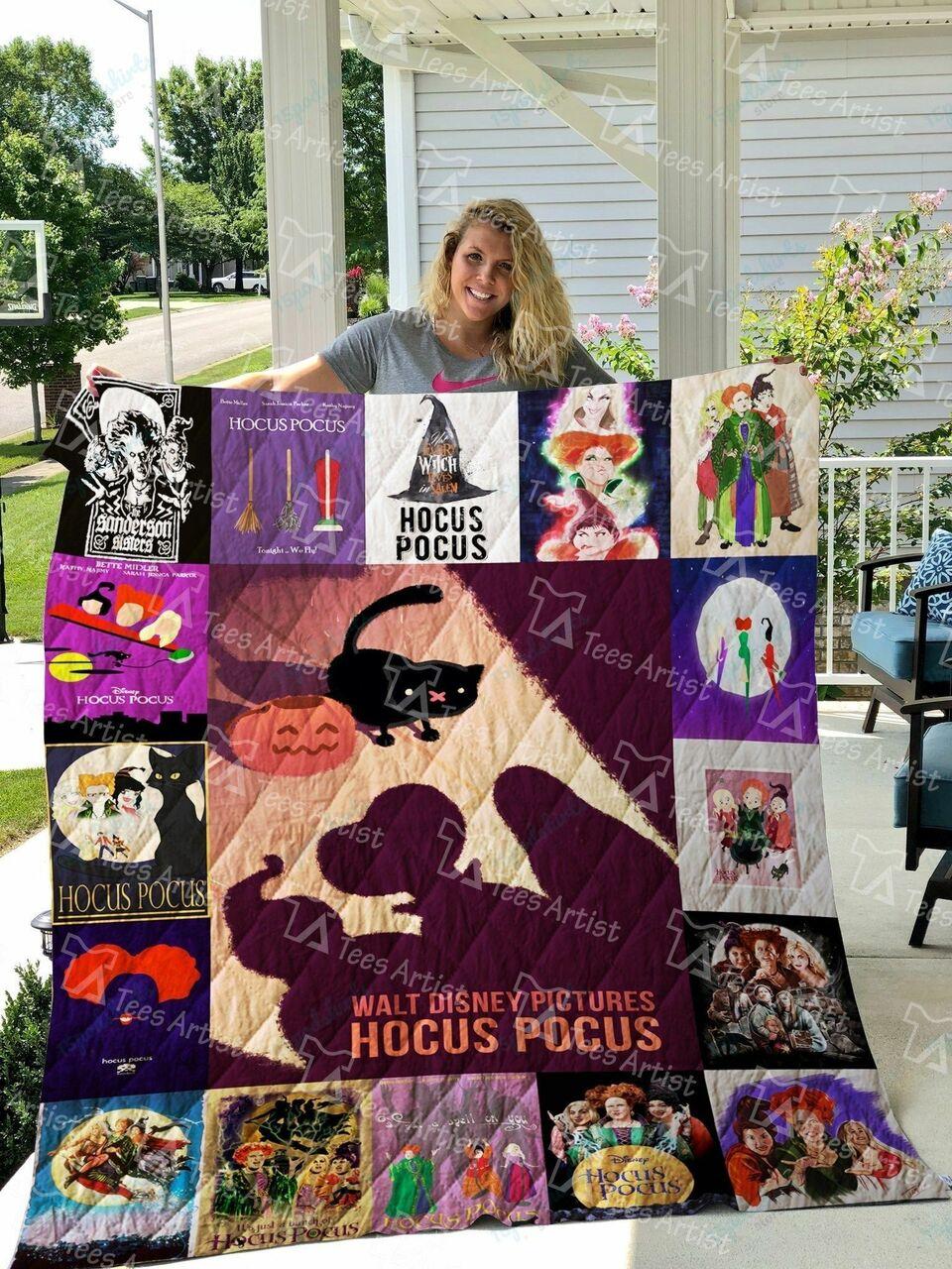 Hocus Pocus Quilt Blanket 0626 and Home Decor