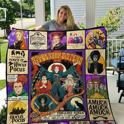 Hocus Pocus Quilt Blanket      and Home Decor