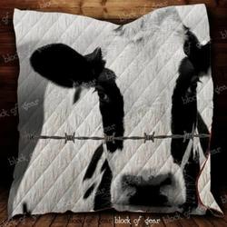 Holstein Cow Cl2100241Mdq Quilt Blanket and Home Decor