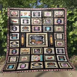 Home Sweet Home Baking Quilt Blanket Hn57  Quilt and Home Decor
