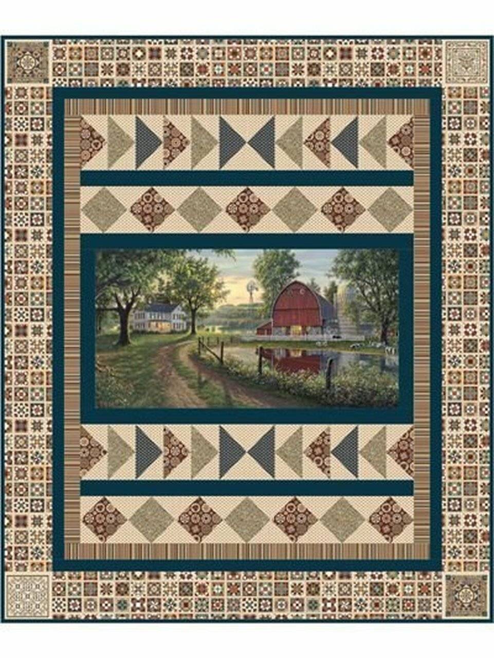 Homestead Quilt Blanket Dhc04012046Td and Home Decor