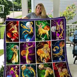 Horoscope Quilt Blanket Dhc1501391Vt and Home Decor