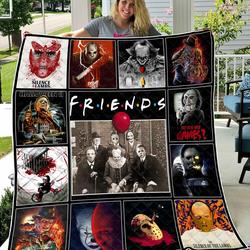 Horror Movies Friend Vr1 H89  Quilt and Home Decor