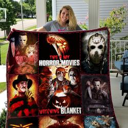 Horror Movies H89  Quilt and Home Decor