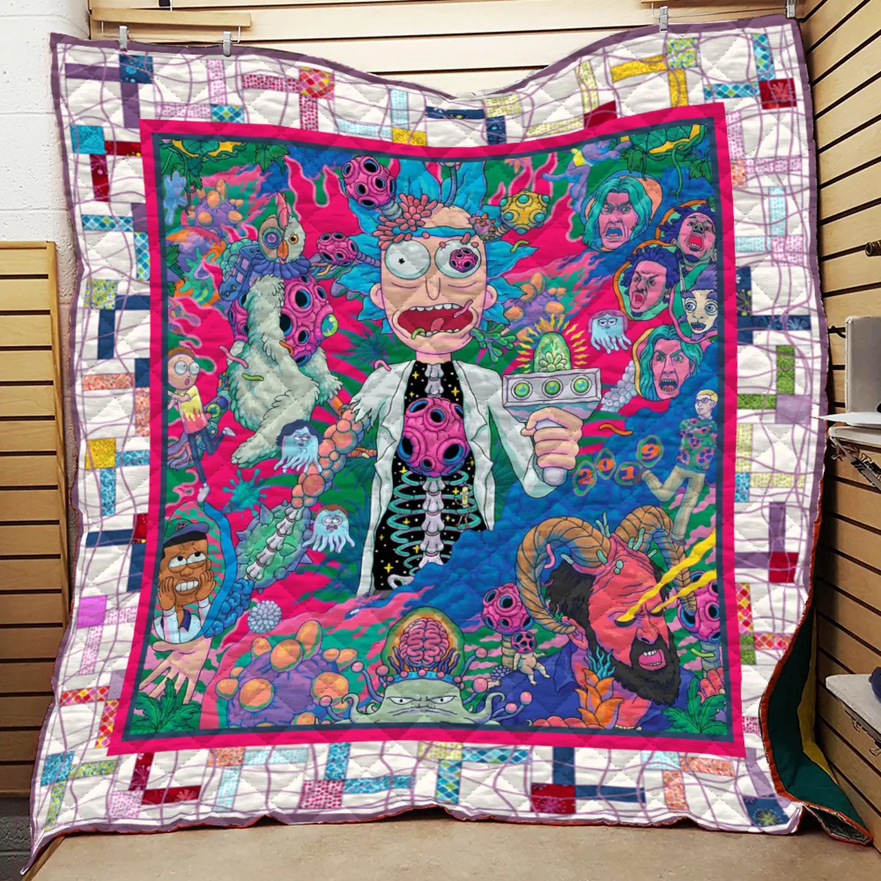 Horror Rick Quilt and Home Decor