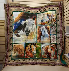 Horse 13 Quilt and Home Decor