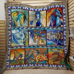 Horse 16 Quilt and Home Decor