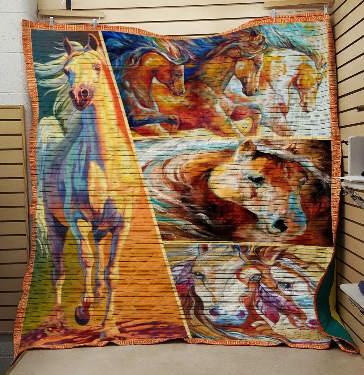 Horse 20 Quilt and Home Decor