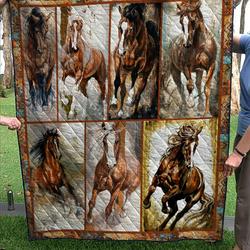 Horse 9 Quilt and Home Decor