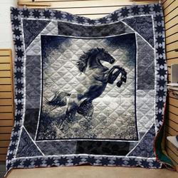 Horse Cla030708 Quilt Blanket and Home Decor