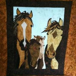 Horse Cla0710487Q Quilt Blanket and Home Decor